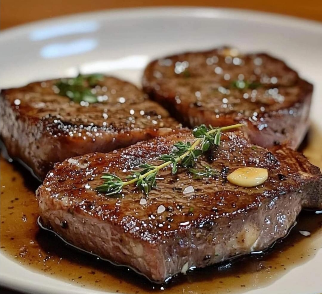 Pan-Seared Ribeye Steak